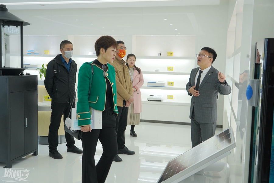 河南省诚建检验检测技术股份有限公司董事长一行莅临豪门国际参观交流