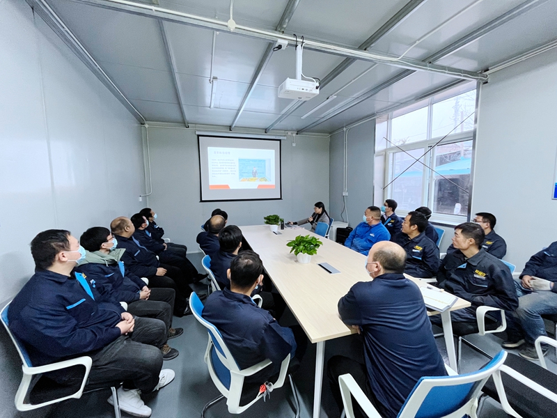 豪门国际厂区新员工入职培训顺利举行